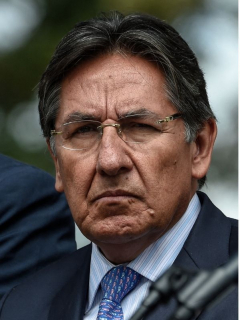 Néstor Humberto Martínez, quien fue criticado por Margarita Rosa de Francisco luego de que publicara columna contra Petro
