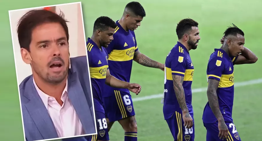 Del caos en Boca Juniors, jugadores colombianos saldrán líderes: Mariano Closs. Fotomontaje: Pulzo.