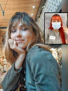 Foto de Kika Nieto, quien se operó tumor en el seno