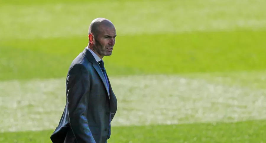 Foto de Zidane ilustra nota sobre que es pretendido por Juventus de Turín