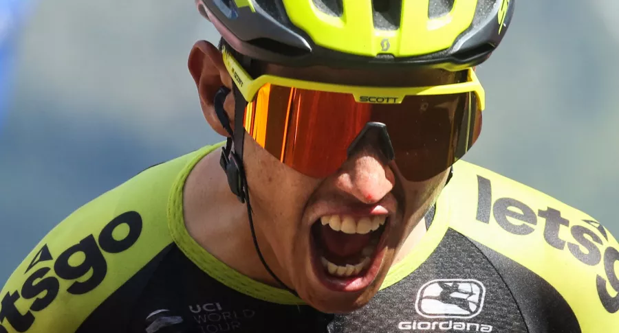 Esteban Chaves, segundo en etapa 3 de Vuelta a Cataluña; clasificaciones hoy. Imagen de referencia del bogotano.