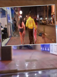Imágenes del operativo en el barrio Santa Fe y del rescate de niñas explotadas sexualmente por alias 'madame'