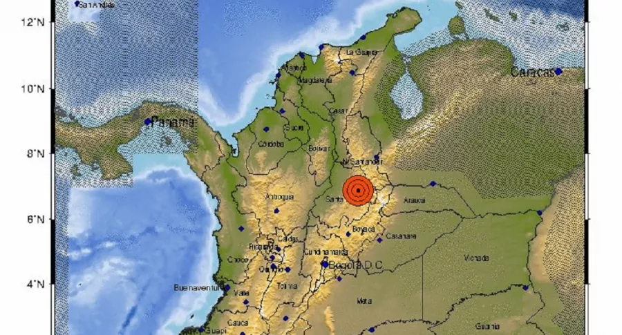 El segundo temblor del 24 de marzo también sacudió el oriente del país.