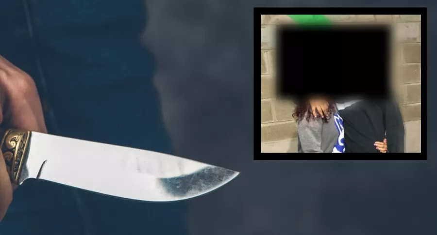 Imagen de cuchillo que ilustra nota; razón por la que habrían atacado a mujer con arma blanca en Soledad: Policía