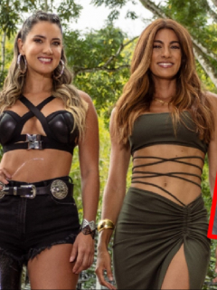 Daniella Álvarez y Andrea Serna, presentadoras del 'Desafío'.