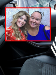 Maritza Rodríguez se despide de su familiar asesinada durante robo en Barranquilla.