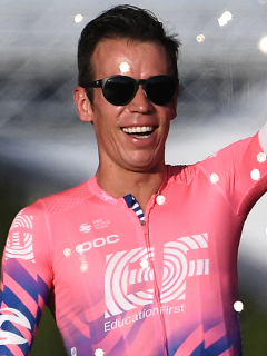 Regalo de Vuelta a Cataluña para Carlota, hija de Rigoberto Urán. Imagen de referencia del ciclista colombiano.