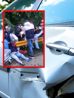 Accidente de tránsito en el Valle del Cauca de conductor borracho.
