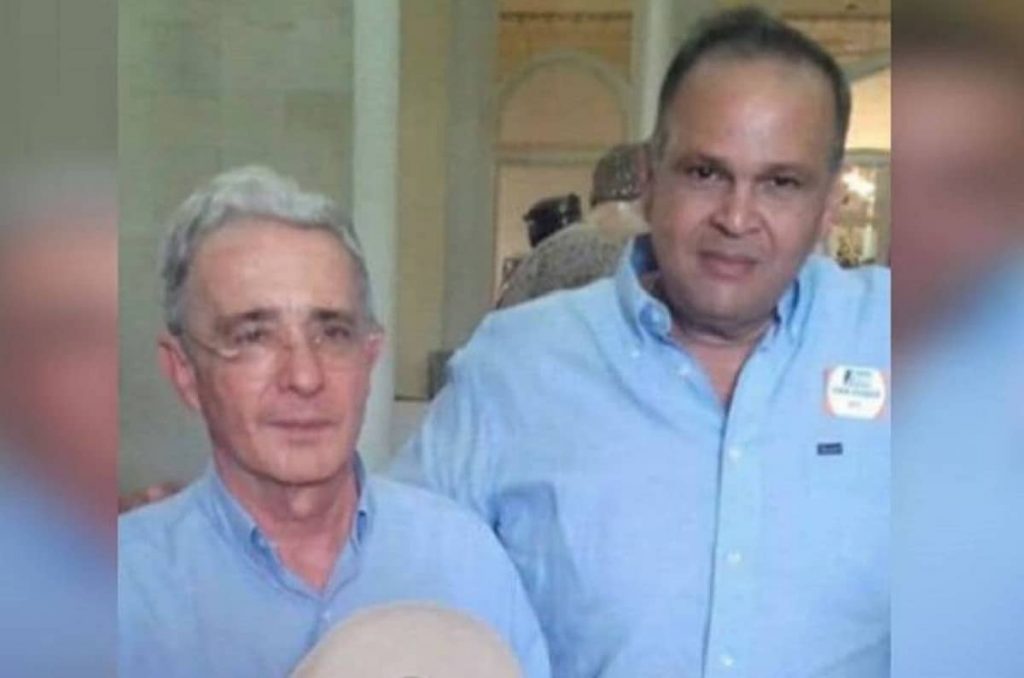 Álvaro Uribe Vélez y José 'Ñeñe' Hernández / Instagram:@josehernandezaponte