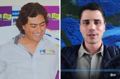 Nicolás Petro, hijo de Gustavo Petro que dijo que Tomás Uribe sería un candidato presidencial muy derrotable.