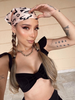 Foto de Luisa Fernanda W, a propósito de su nuevo negocio