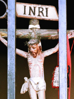 Crucifixión de Jesús “parece llevada por Fiscalía de Barbosa”: Héctor Riveros. Imagen de representación de la muerte de Jesús.