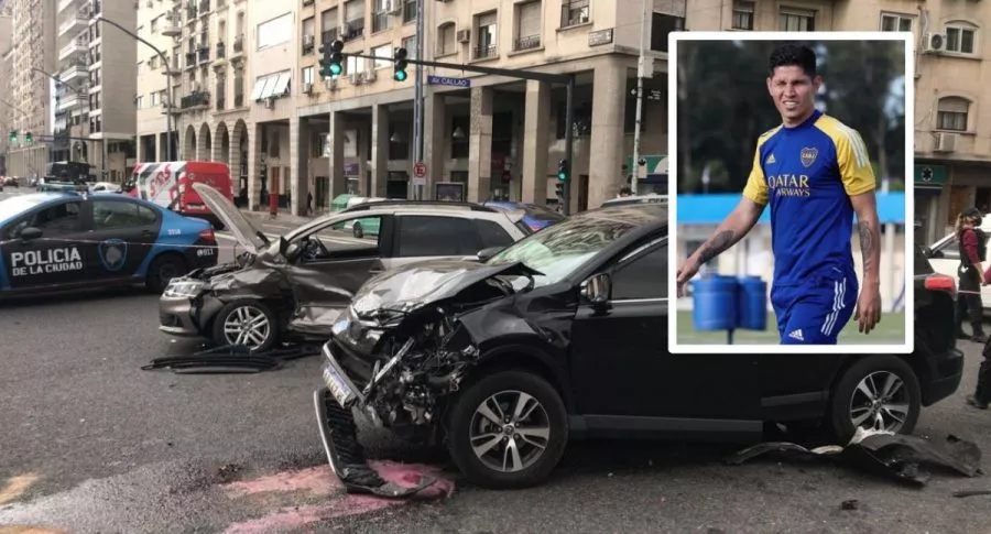 Video: Jorman Campuzano se estrelló en su camioneta en Buenos Aires