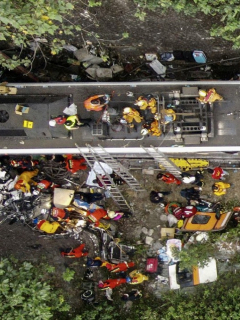 Accidente de tren en Taiwán