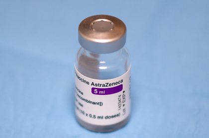 Imagen de la vacuna de AstraZeneca.