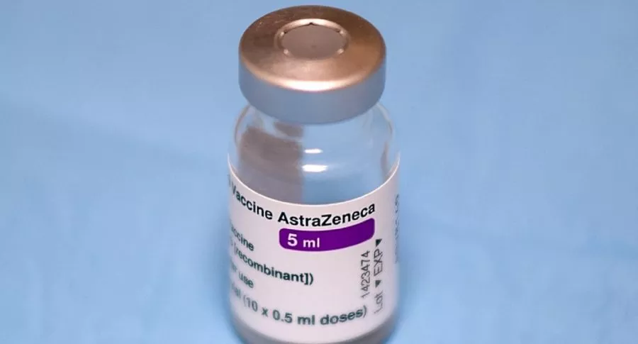 Imagen de la vacuna de AstraZeneca.