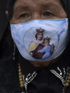 Imagen que ilustra los contagios con COVD-19 en América Latina.