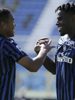 Video: goles de Luis Muriel y Duván Zapata con el Atalanta en Italia.