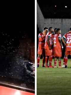 Video: jugadores de Patriotas de Boyacá fueron atacados por encapuchados