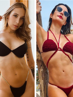 Fotos de Instagram de Paulina Vega, Luisa Fernanda W y Mabel Moreno, algunas de las famosas colombianas que posaron en traje de baño en vacaciones de Semana Santa.