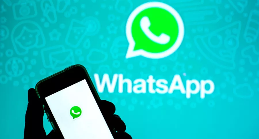 Foto del logo de WhatsApp ilustra nota sobre la actualización beta de la 'app'