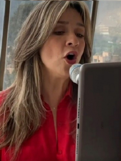 Vicky Dávila y Paola Jara, a propósito de que la periodista cantó 'Mala mujer' y la cantante reaccionó con mensaje en Instagram.