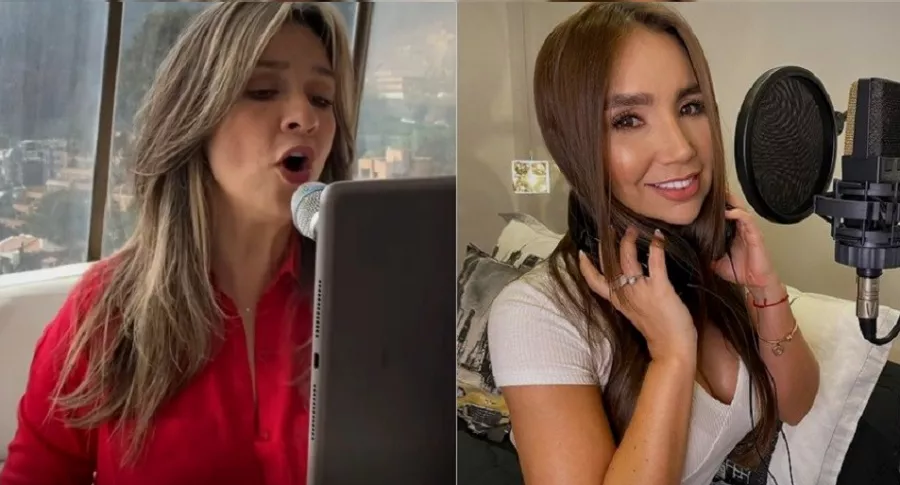 Vicky Dávila y Paola Jara, a propósito de que la periodista cantó 'Mala mujer' y la cantante reaccionó con mensaje en Instagram.
