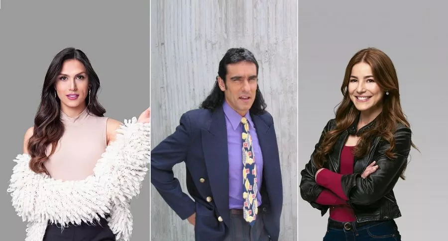 Isabella Santiago, Miguel Varoni y Juliette Pardau, en 'Lala's spa', 'Pedro, el escamoso' y 'Pa' quererte', a propósito del 'rating' de RCN y Caracol del 6 de abril.