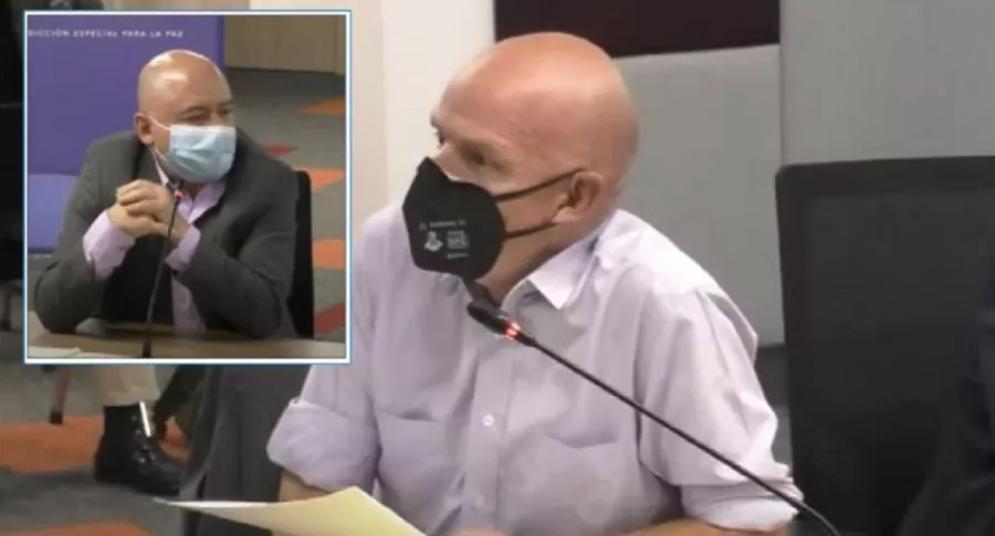 Mauricio Gómez, hijo de Álvaro Gómez, en un cara a cara ante la JEP con el exjefe guerrillero de las Farc 'Carlos Lozada'