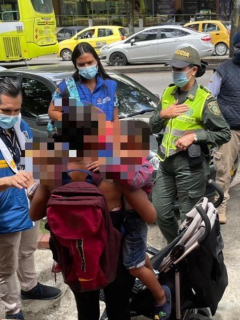 Venezolana fue encontrada con menores de edad que no eran sus hijos en Venezuela.