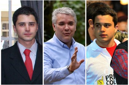 Tomás Uribe, Iván Duque y Jerónimo Uribe, que se reunieron sin el conocimiento de Álvaro Uribe, según el expresidente