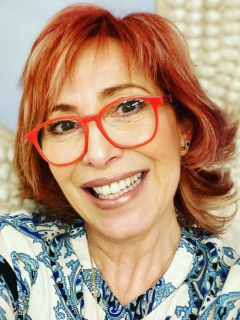 Yaneth Waldman, presentadora, quien confesó que quería ser modelo en 1994, pero conoció el "roscón"