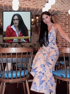 Fotomontaje de Aída Victoria Merlano y su mamá, Aída Merlano, a propósito de sus llamadas