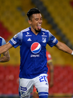Historial de Fernando Uribe en Millonarios vs. Santa Fe.