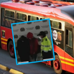 Ladrones hacían escalera humana para llegar a ventanas de Transmilenio y rapar celulares