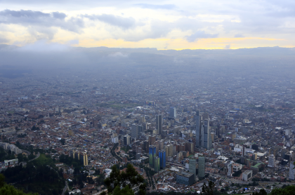 Foto de Bogotá ilustra nota sobre pico y cédula en Bogotá