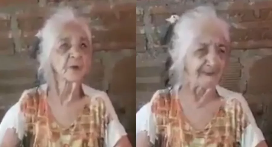 Anciana de 92 años busca a su perro en Cali