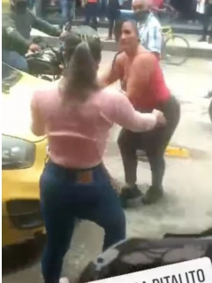 Pelea de trabajadoras sexuales en el centro de Pitalito (Huila)