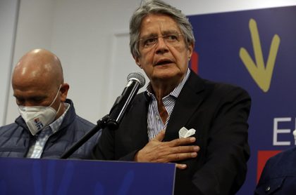 Guillermo Lasso, presidente electo de Ecuador.