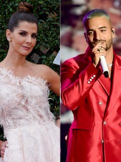Carolina Cruz, en los Grammy, y Maluma, en Rockin 'Eve, ilustran nota sobre coincidencia que hay entre ellos; tenían el mismo negocio.