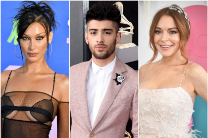 Foto de Bella Hadid, Zayn Malik y Lindsay Lohan, a propósito de que celebran el Ramadán