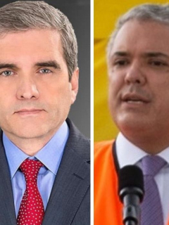 Félix de Bedout y Mabel Lara, periodistas que criticaron la reforma tributaria