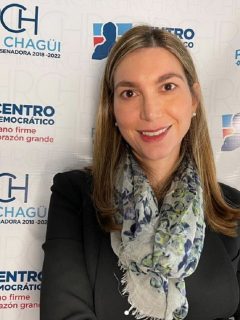 Ruby Chagüi, que apoya el glifosato y está casada con un trabajador de Bayer