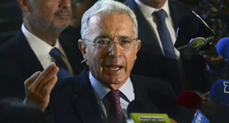 Álvaro Uribe Vélez, que mencionó los puntos que cree se deben cambiar de la reforma tributaria