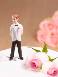 Pastel de bodas, ilustra nota de Hombre que se casó 4 veces y se divorció 3 de la misma mujer para obtener vacaciones