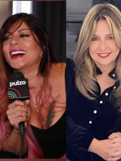 Foto de Marbelle, Vicky Dávila y Aura Cristina Geithner, a propósito de enfrentamiento musical
