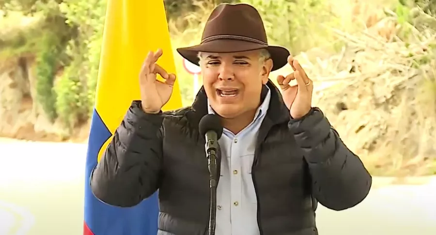 Iván Duque ratifica realización de la Copa América en Colombia. Imagen de referencia del presidente de Colombia.