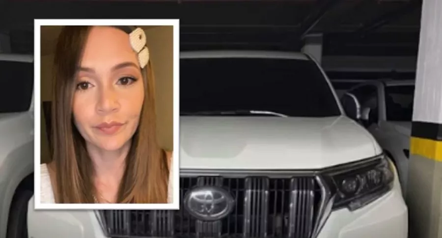 Lina Tejeiro denunció que unos amigos suyos fueron atracados en el norte de Bogotá. Según la actriz, les robaron una camioneta Toyota.