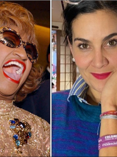 Celia Cruz, Vanessa de la Torre y Pedro Knight