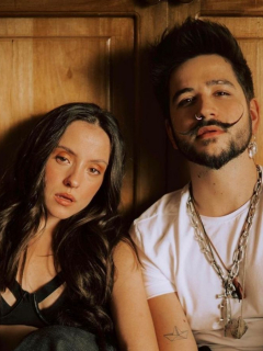 Evaluna y Camilo, para el video de Machu Pichu, a propósito del pacto de amor y trabajo.